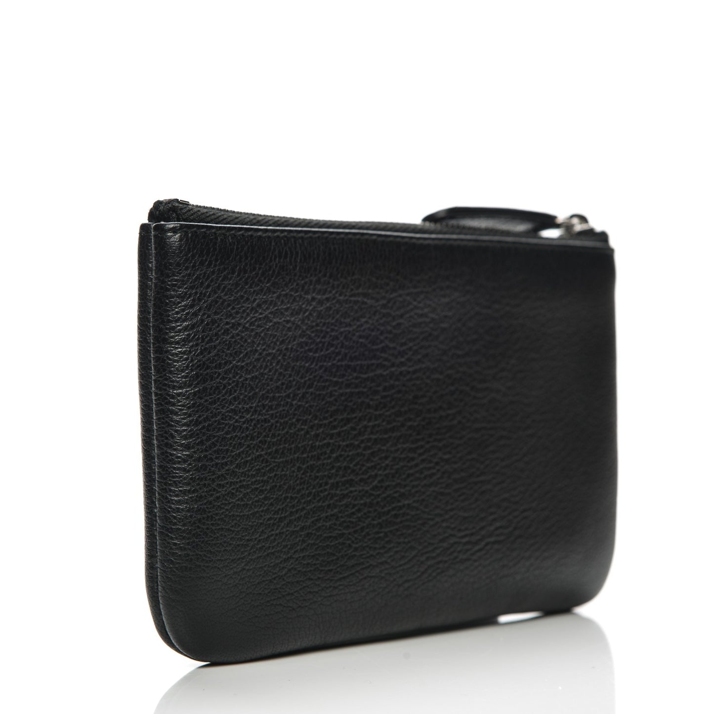 Goatskin Small Cosmetic Case Black