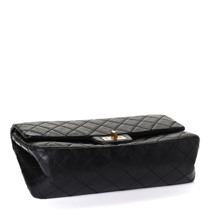 Chanel Aged Calfskin Quilted 2.55 Reissue 225 Flap Black 3 of 4