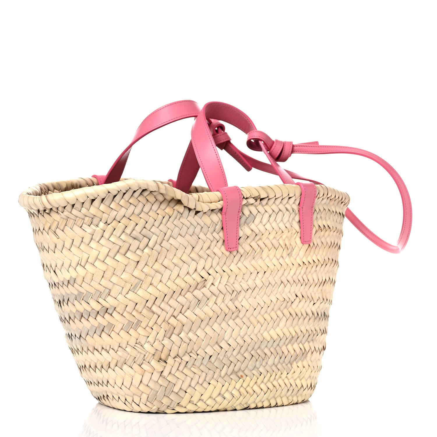 Celine Raffia Calfskin Triomphe Teen Panier Lipstick 2 of 8