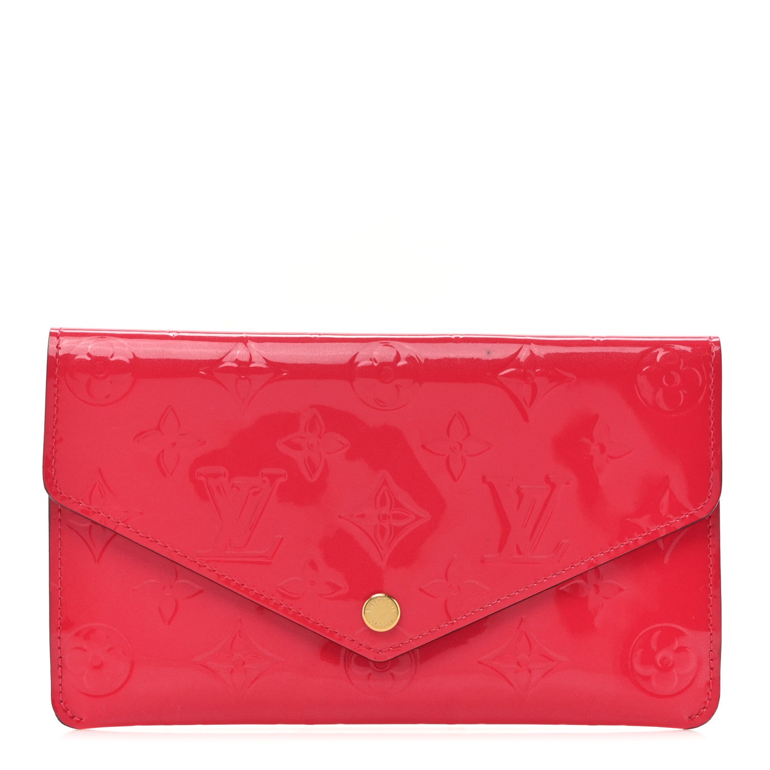 Louis Vuitton Vernis Jeanne Wallet Hot Pink 1 of 10