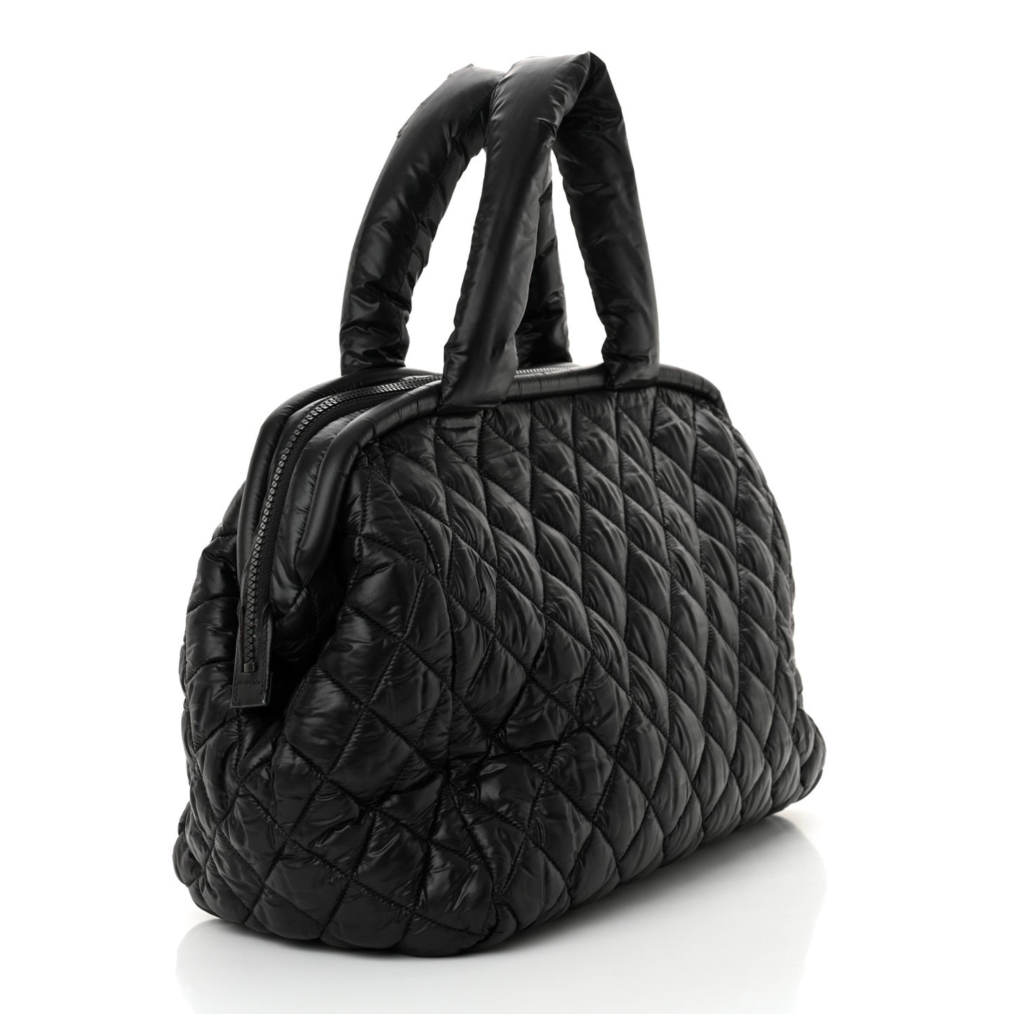 Nylon Coco Cocoon Bowler Black