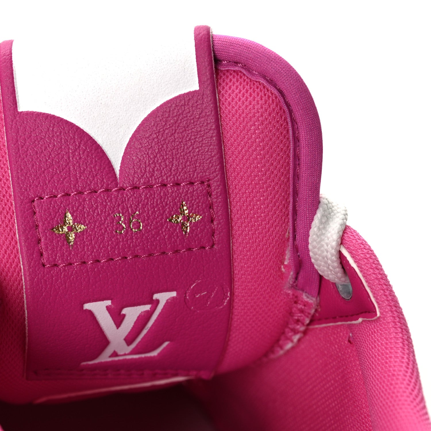 Louis Vuitton Calfskin Charlie Sneaker 36 Magenta 9 of 9