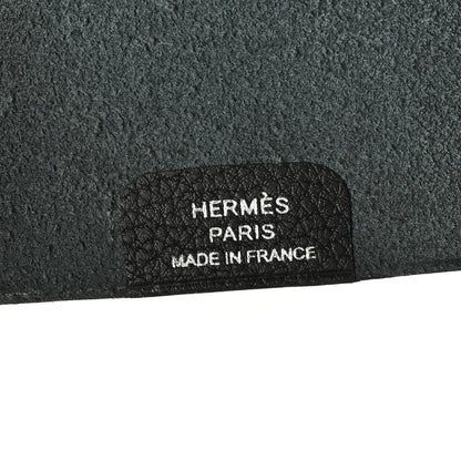 Hermes Togo Ulysse PM Notebook Cover Black 6 of 7