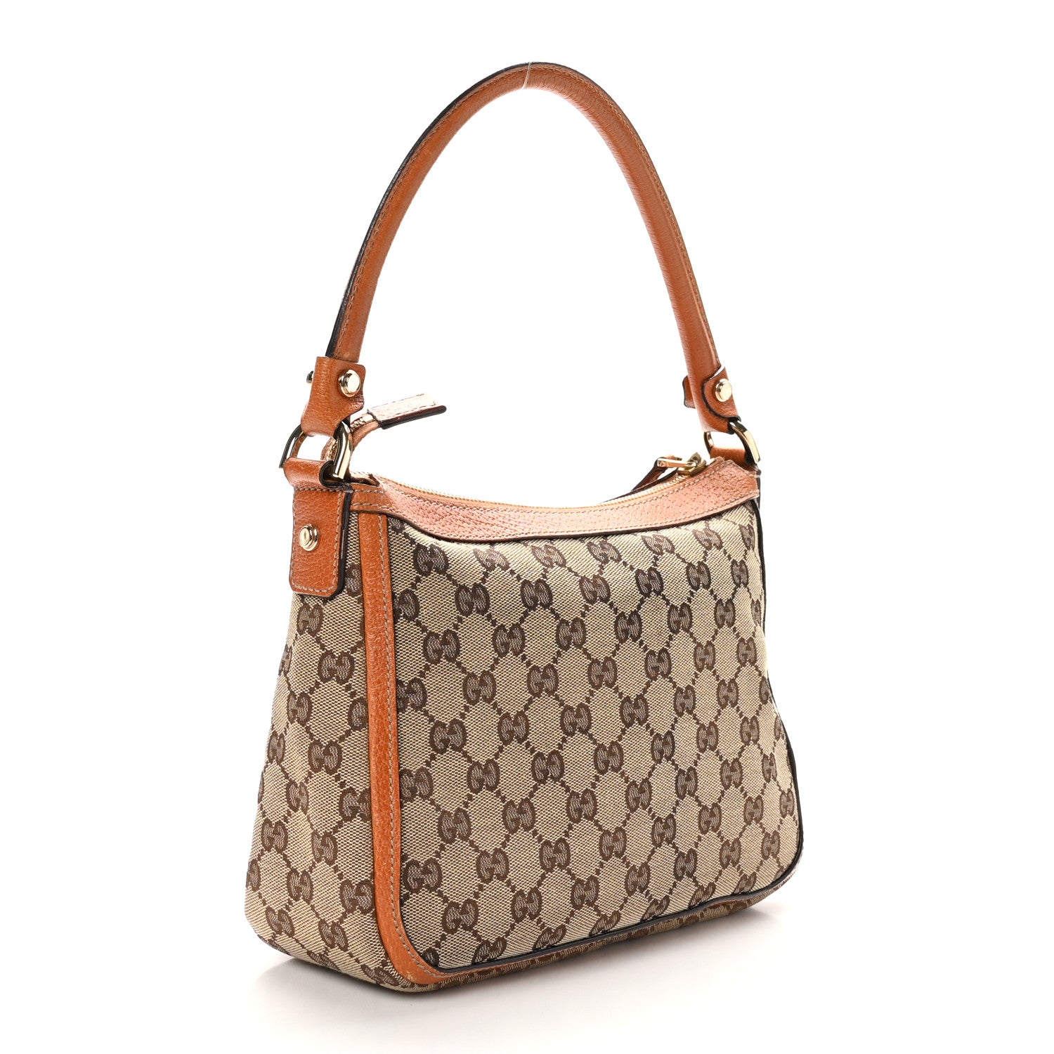 Gucci Monogram Abbey Shoulder Bag Brown 3 of 10