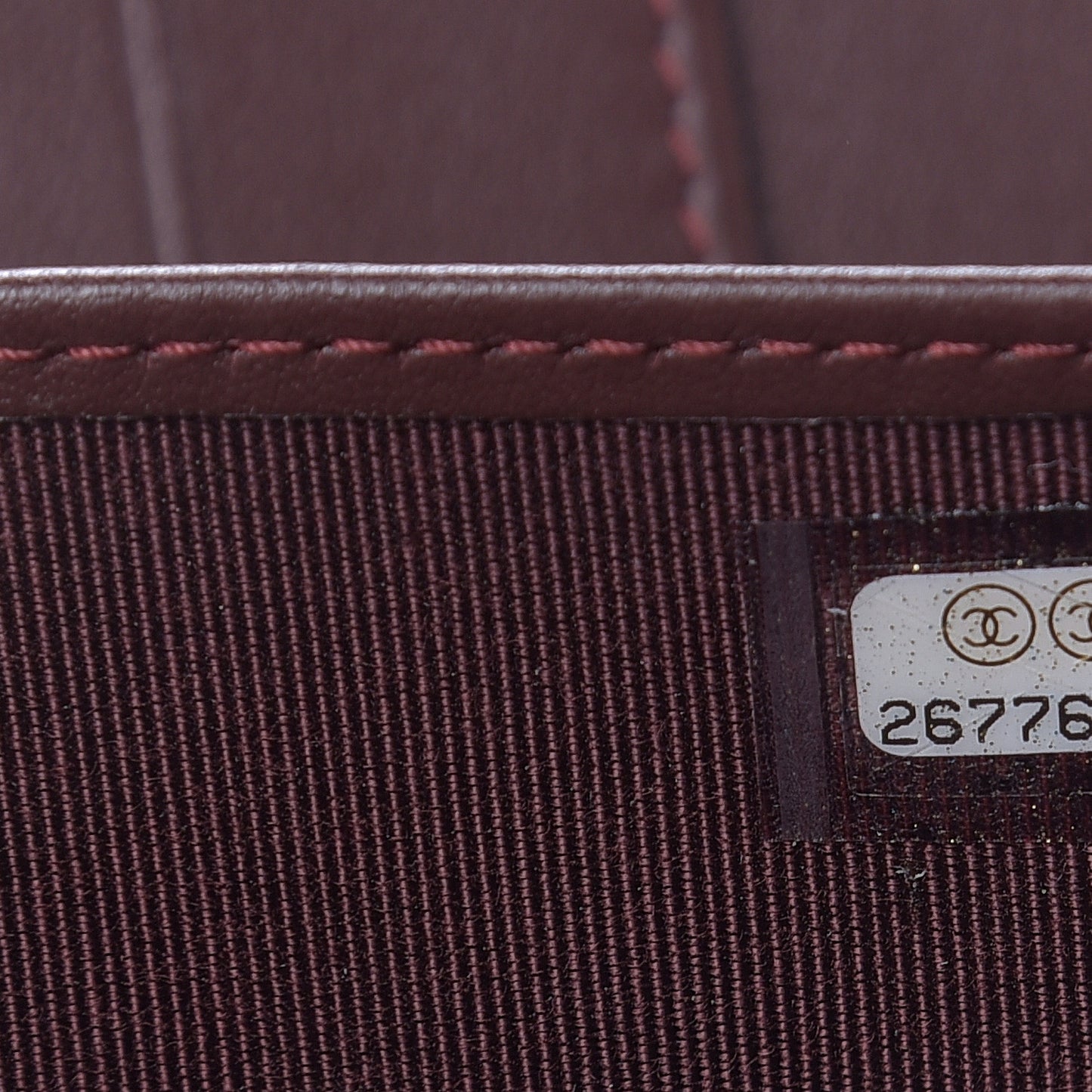 Caviar Quilted Large Zip Around Organizer Wallet Black