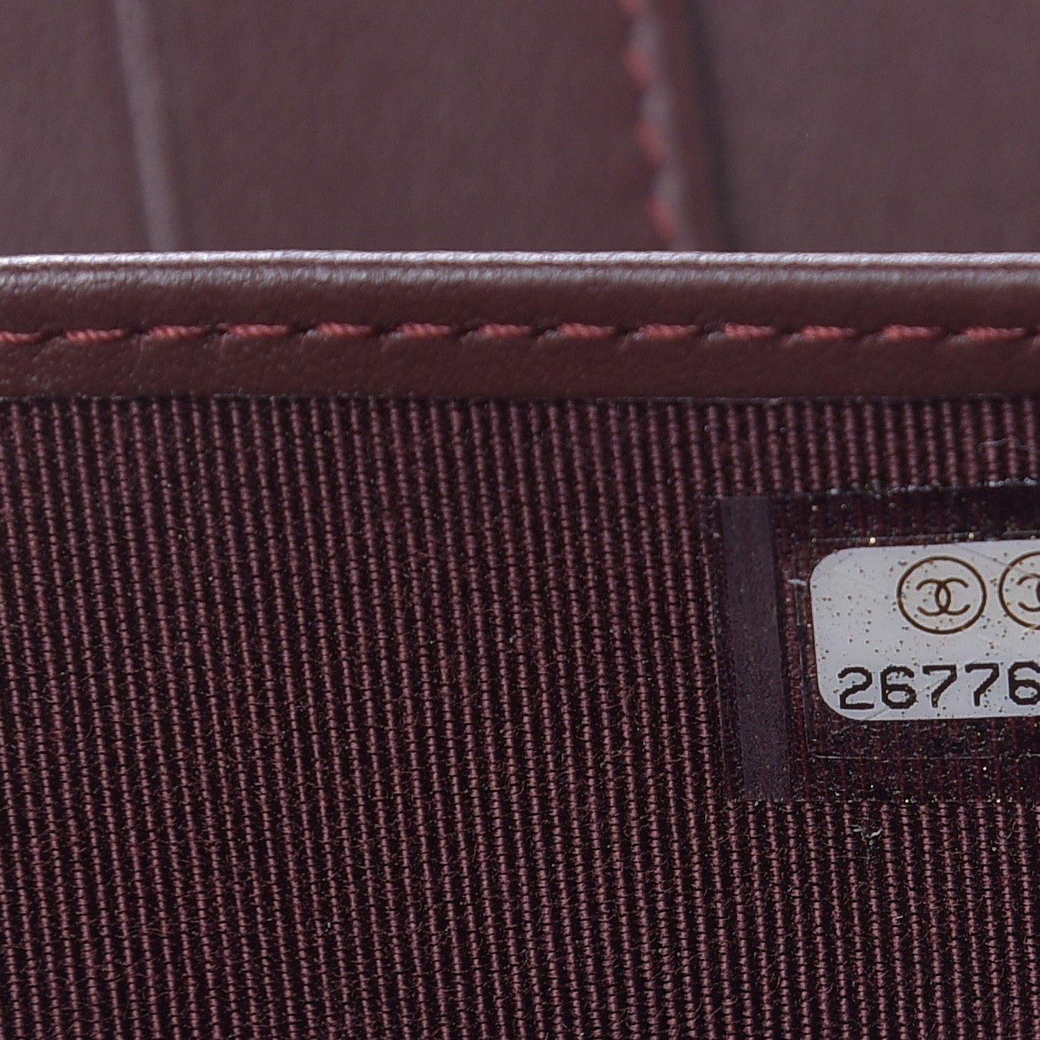 Chanel Caviar Quilted Large Zip Around Organizer Wallet Black 8 of 8