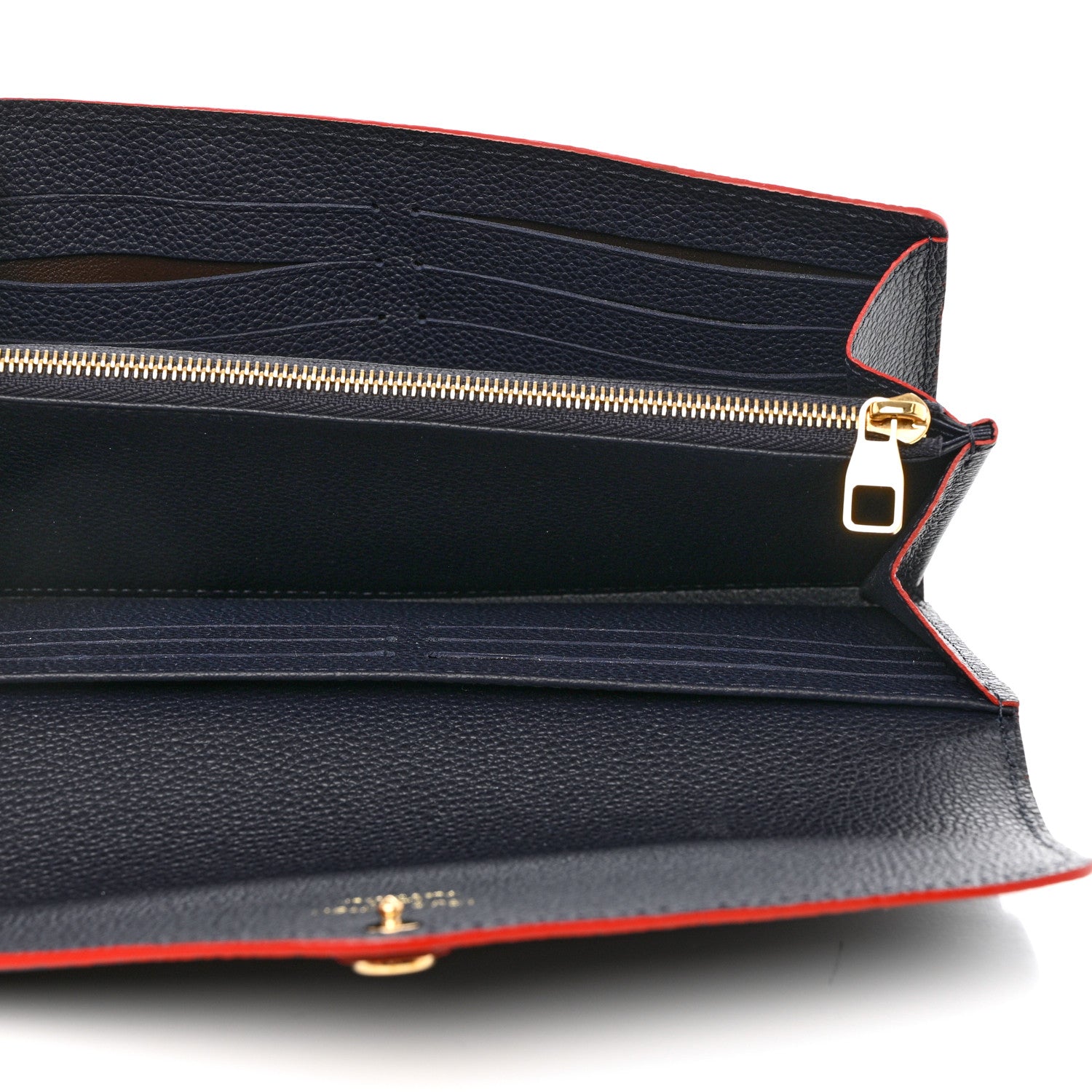 Louis Vuitton Empreinte Sarah Wallet NM Marine Rouge 5 of 11