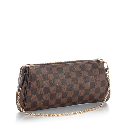 Louis Vuitton Damier Ebene Eva Clutch 3 of 7