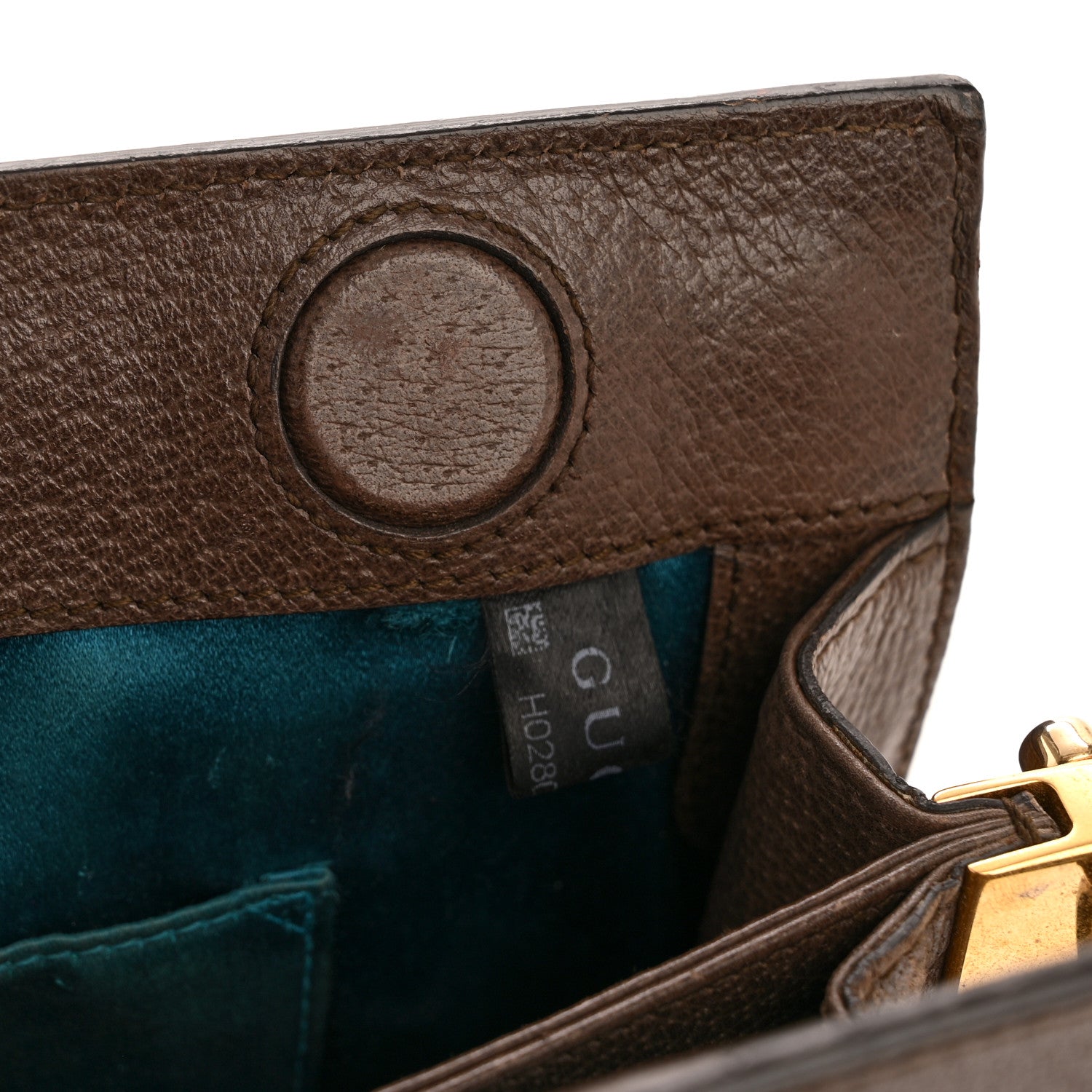 Gucci GG Supreme Monogram Web Small Ophidia Chain Shoulder Bag Brown 11 of 13