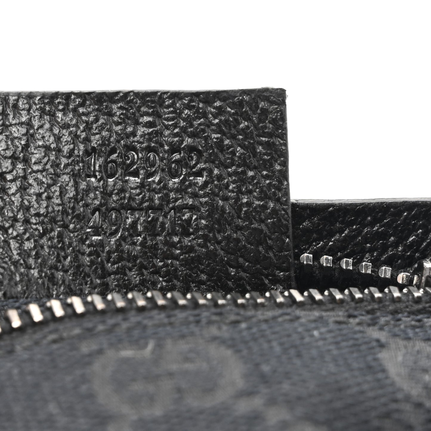 GG Monogram Double Pocket Belt Bag Black