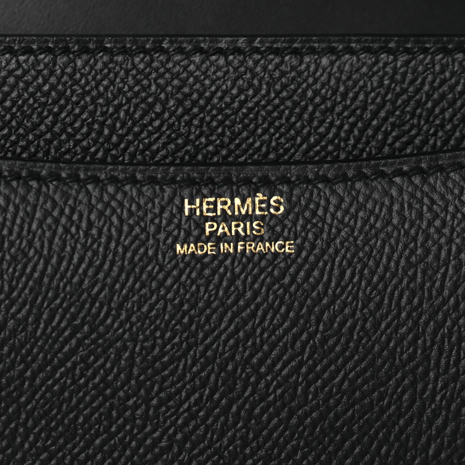 Hermes Epsom Constance 24 Black 6 of 10