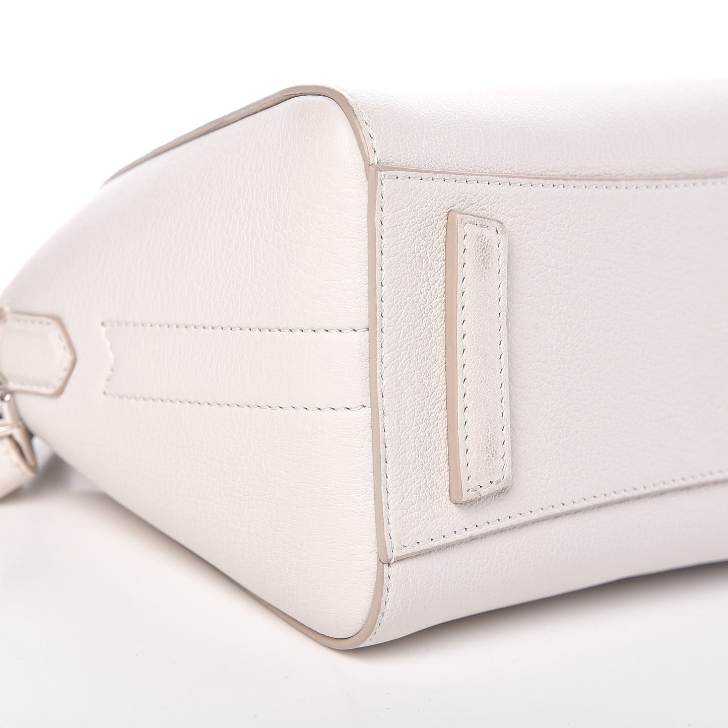 Sugar Goatskin Mini Antigona White