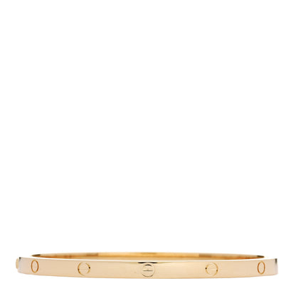 Cartier 18K Yellow Gold Small LOVE Bracelet 16 2 of 8
