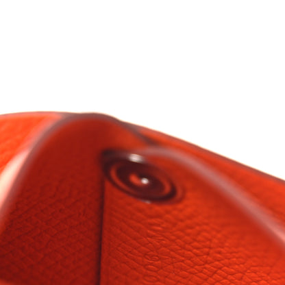 Hermes Epsom Bastia Coin Purse Feu 7 of 8
