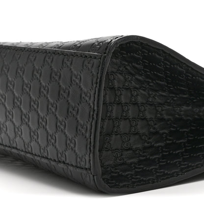 Gucci Microguccissima Medium Emily Chain Shoulder Bag Black 10 of 10