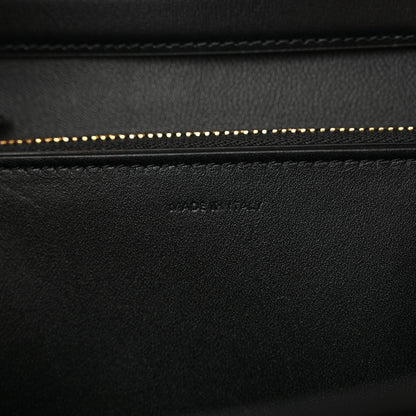 Celine Box Calfskin Medium Classic Box Flap Bag Black 7 of 12