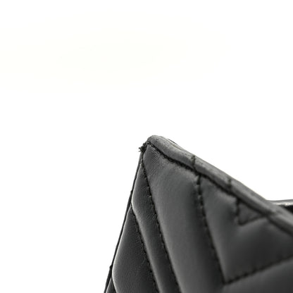 Gucci Calfskin Matelasse Small GG Marmont Tote Black 12 of 15