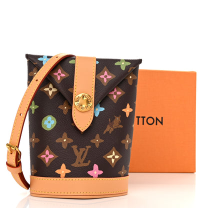 Louis Vuitton X TYLER THE CREATOR Monogram Craggy Envelope Pouch Chocolate 9 of 9