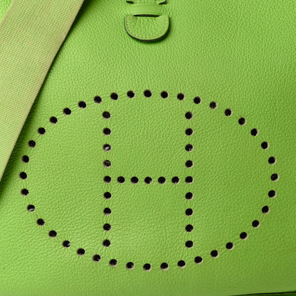 Hermes Taurillon Clemence Evelyne PM Granny 9 of 12
