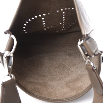 Hermes Taurillon Clemence Evelyne III GM Etoupe 4 of 10