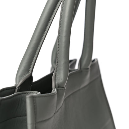 Christian Dior Calfskin Embossed Medium Book Tote Grey 20 of 20