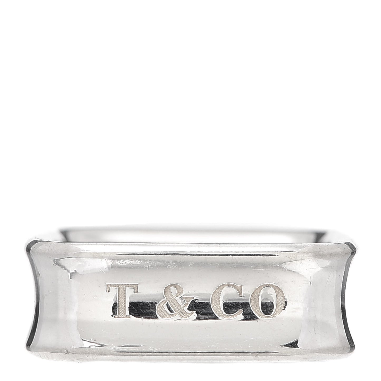 Sterling Silver 1837 Square Ring 57 8