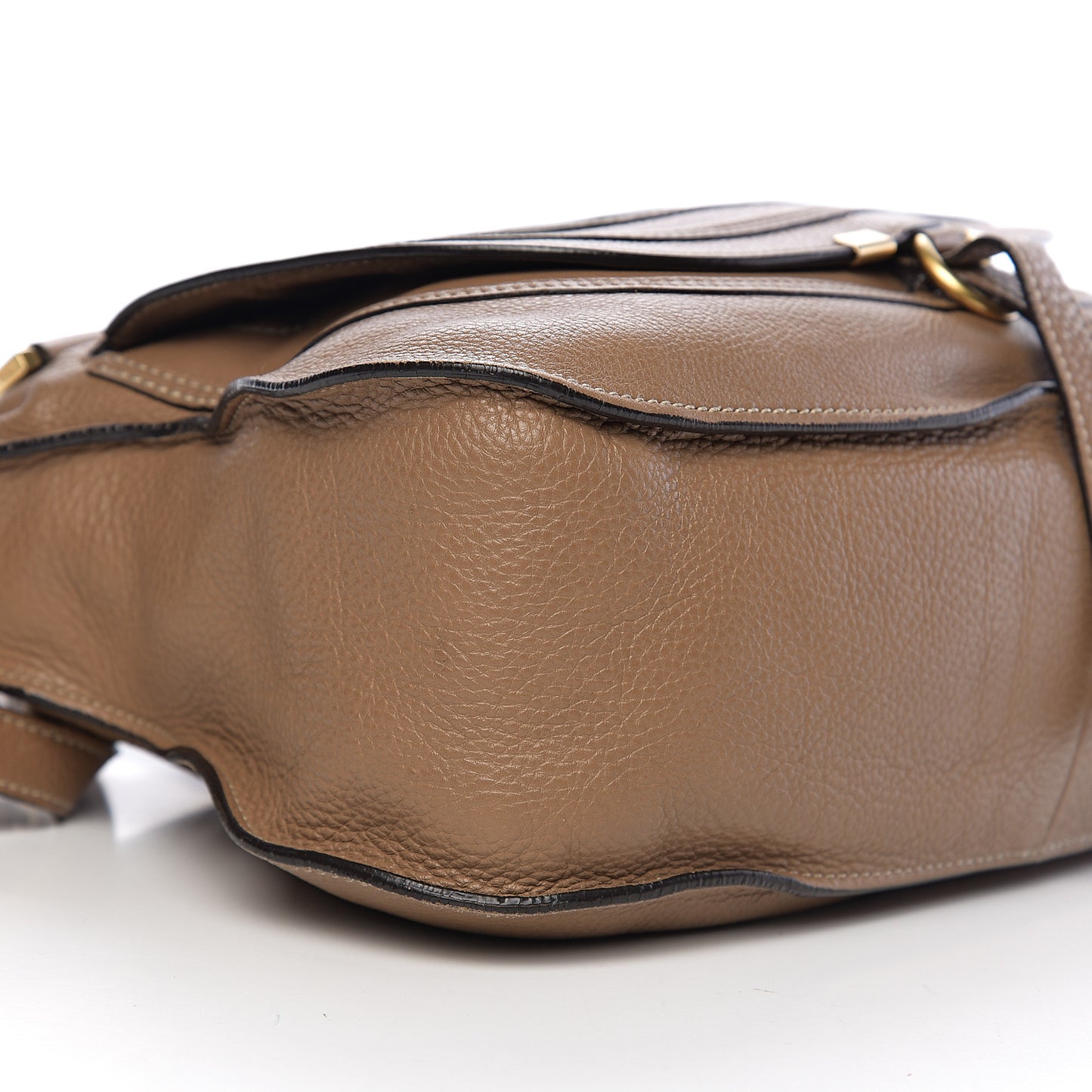 Calfskin Medium Marcie Satchel Nut