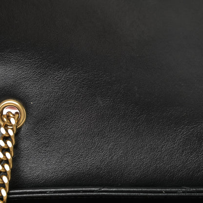 Saint Laurent Calfskin Y Quilted Monogram Small Loulou Chain Satchel Black 11 of 11