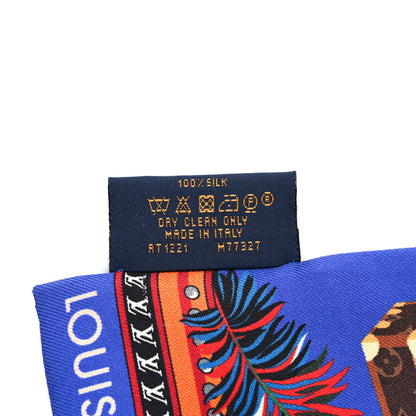 Louis Vuitton Silk Monogram Precious Tiger Bandeau Yellow 4 of 4