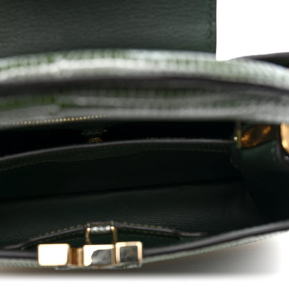 Louis Vuitton Lizard Capucines BB Green 4 of 9