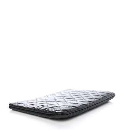 Chanel Caviar Quilted Medium Cosmetic Case Black 3 of 4