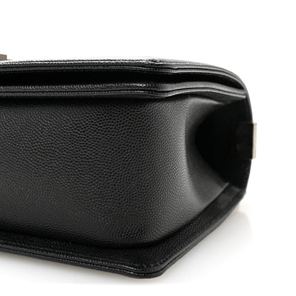Chanel Caviar Quilted Medium Boy Flap Black 10 of 11