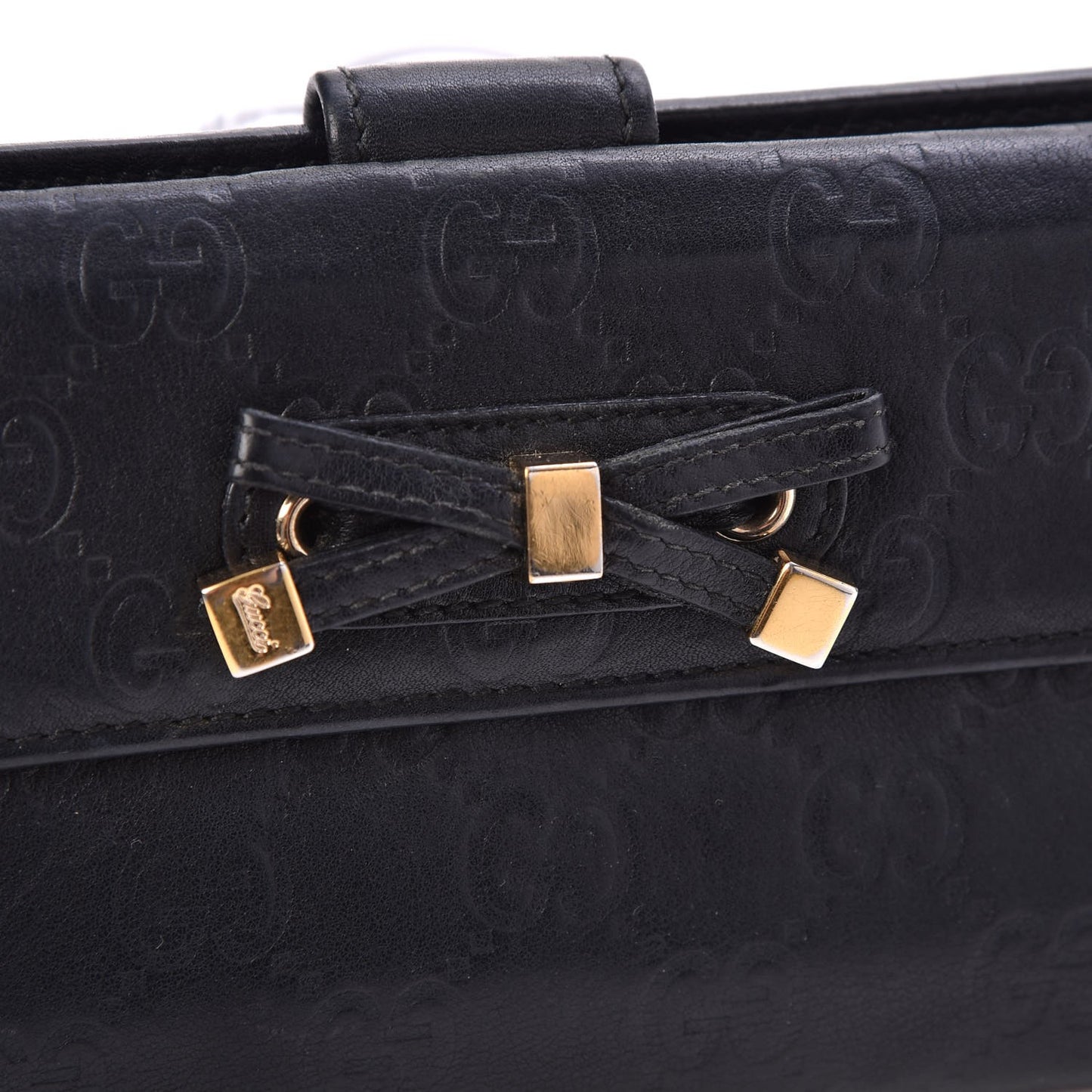 Guccissima Princy Continental Wallet Black