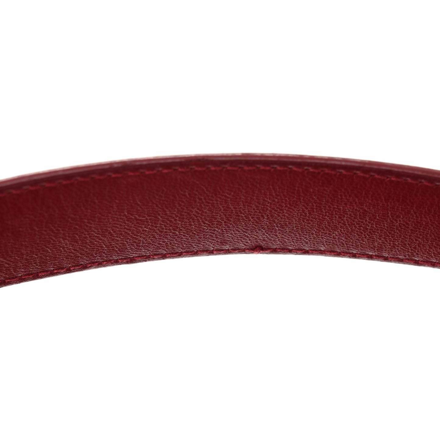 Lambskin Cannage Ruffle New Lock Flap Red