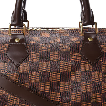 Louis Vuitton Damier Ebene Speedy Bandouliere 30 9 of 14