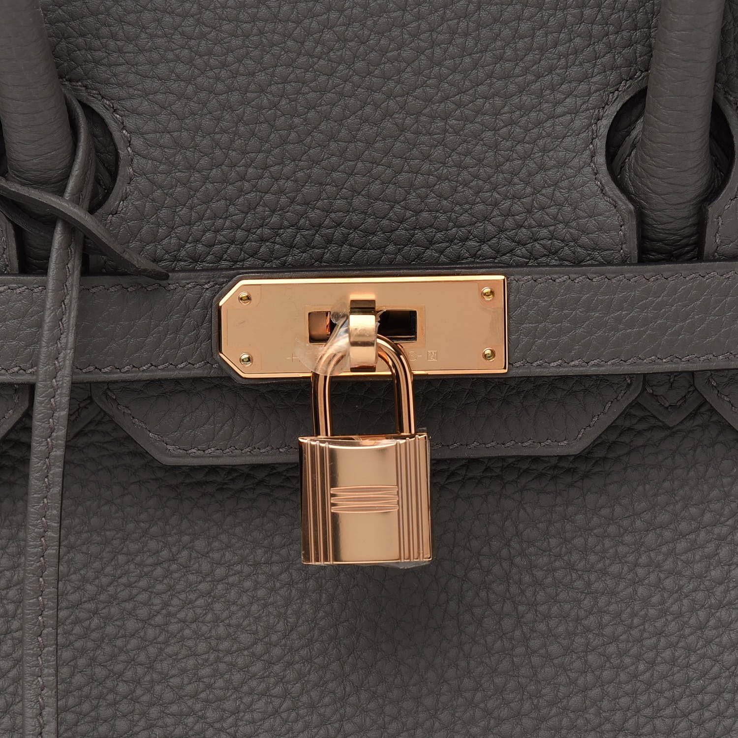 Hermes Togo Birkin 30 Etain 8 of 11