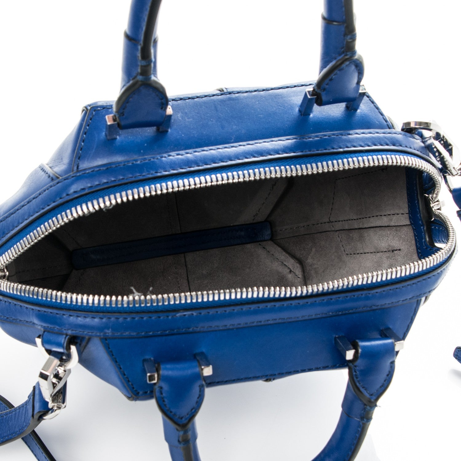 Alexander Wang Smooth Calfskin Mini Emile Vein Rhodium Hardware 5 of 6