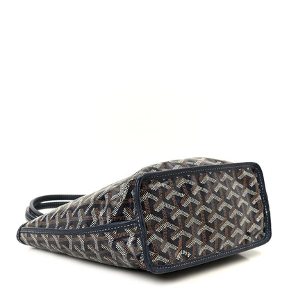 Goyard Goyardine Reversible Mini Anjou Navy 7 of 19