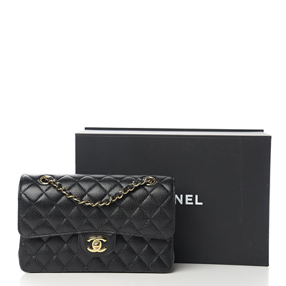 Chanel Caviar Quilted Small Double Flap Black 10 of 10