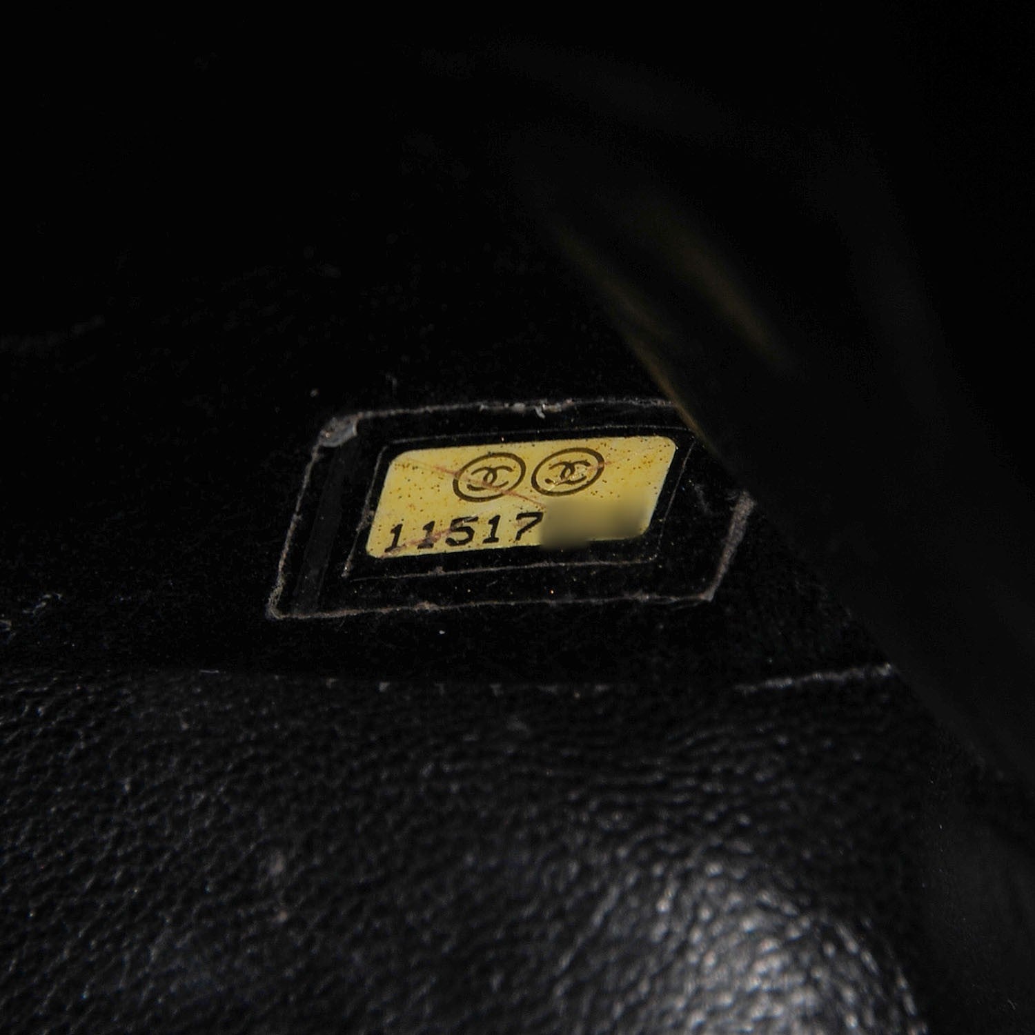 Chanel Caviar Quilted Jumbo Single Flap Black 8 of 9