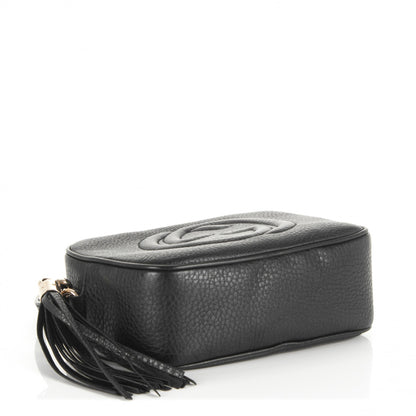 Gucci Pebbled Calfskin Small Soho Disco Bag Black 4 of 7