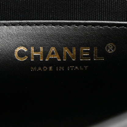 Chanel Lambskin Quilted Medium Pillow Crush Flap Bag Black 6 of 10