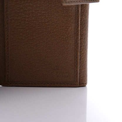 Gucci Calfskin Studded Soho Continental Wallet Brown 6 of 9