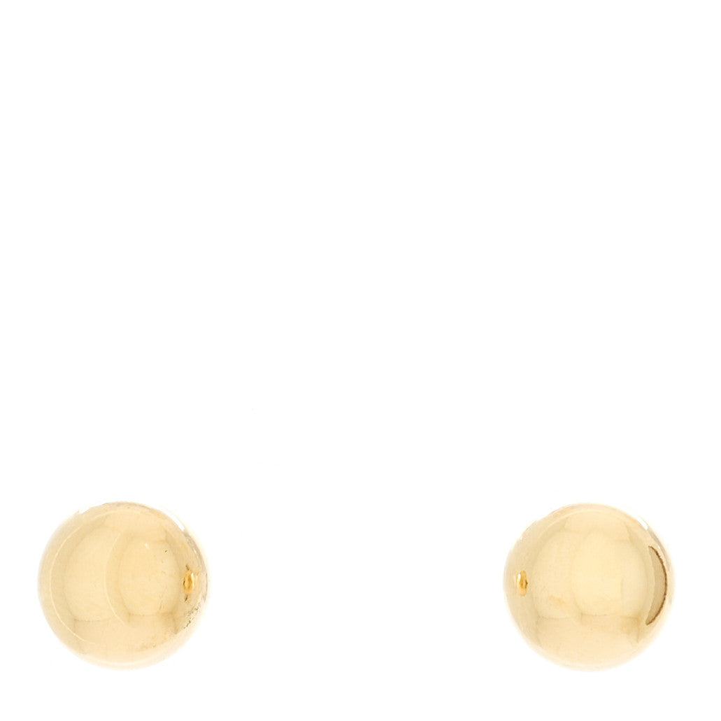 18K Yellow Gold 8mm Hardwear Ball Earrings