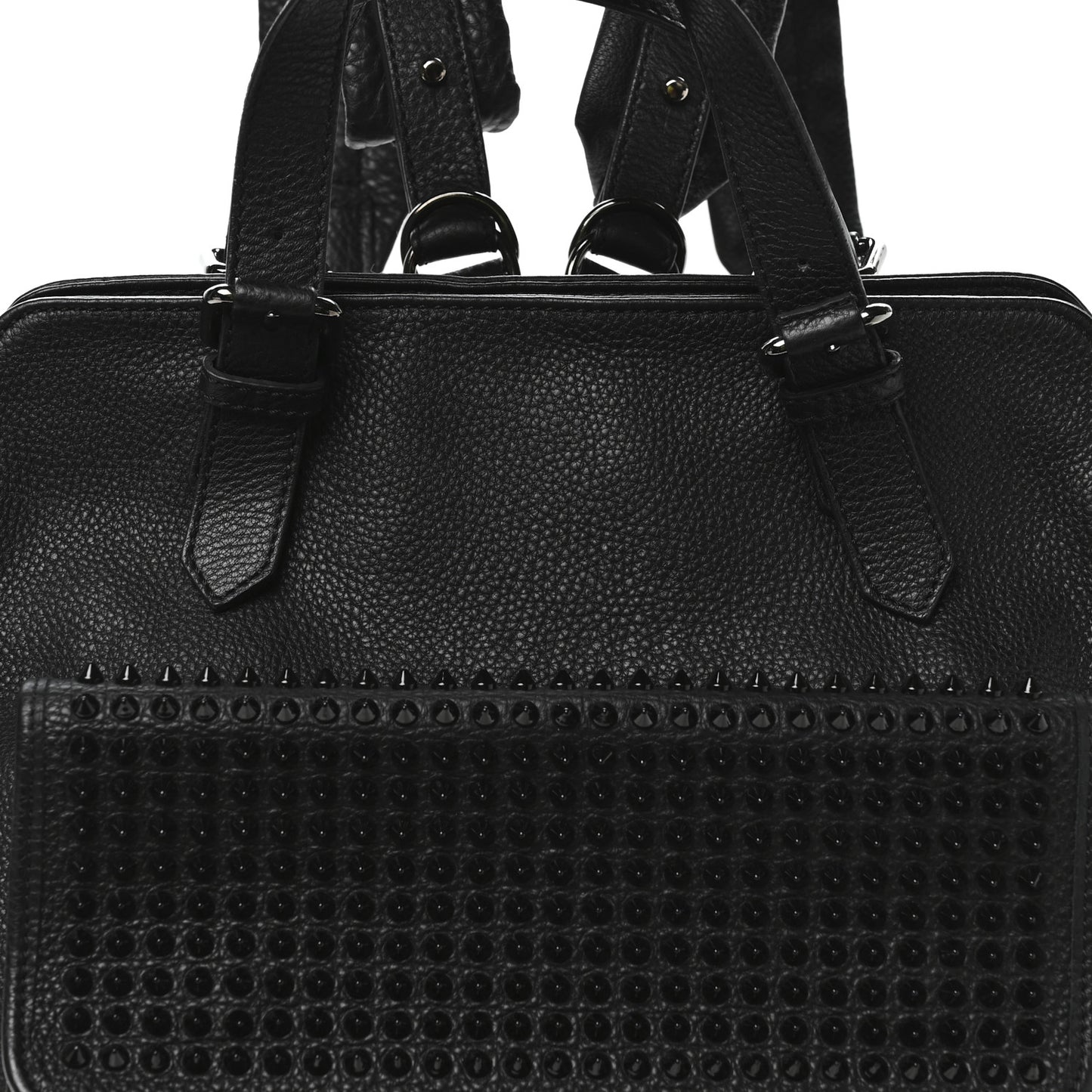 Calfskin Spikes Syd Backpack Black