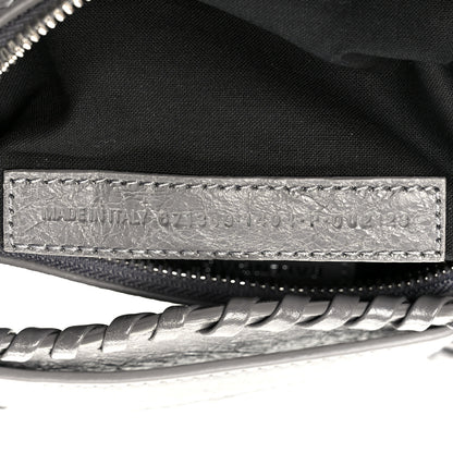Balenciaga Agneau Arena Le Cagole Shoulder Bag XS Dark Grey 8 of 11