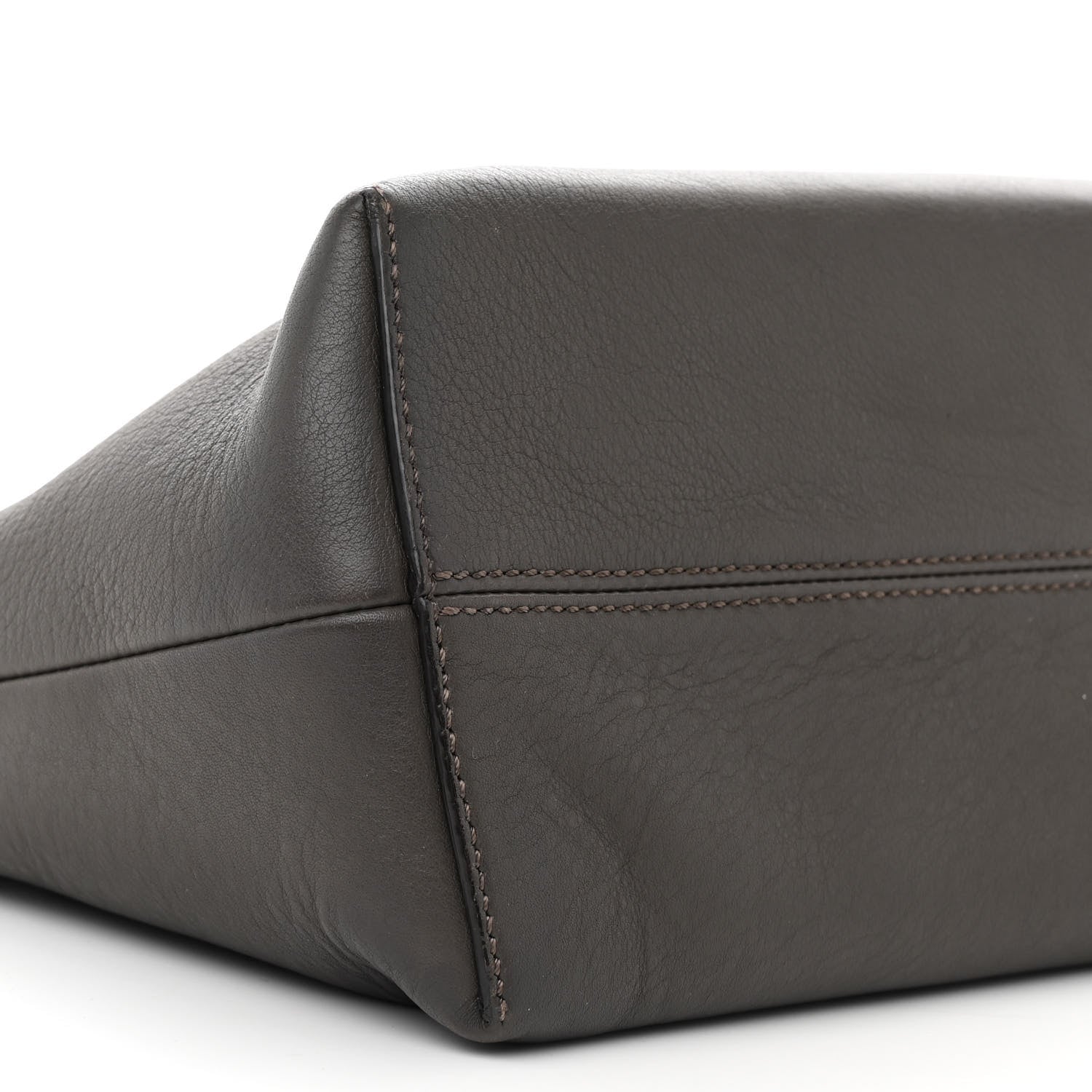 Fendi Vitello Dolce 4 Color Medium By The Way Boston Bag Carbone Grigio Polvere Multicolor 10 of 14