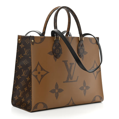 Louis Vuitton Reverse Monogram Giant Onthego MM 3 of 10