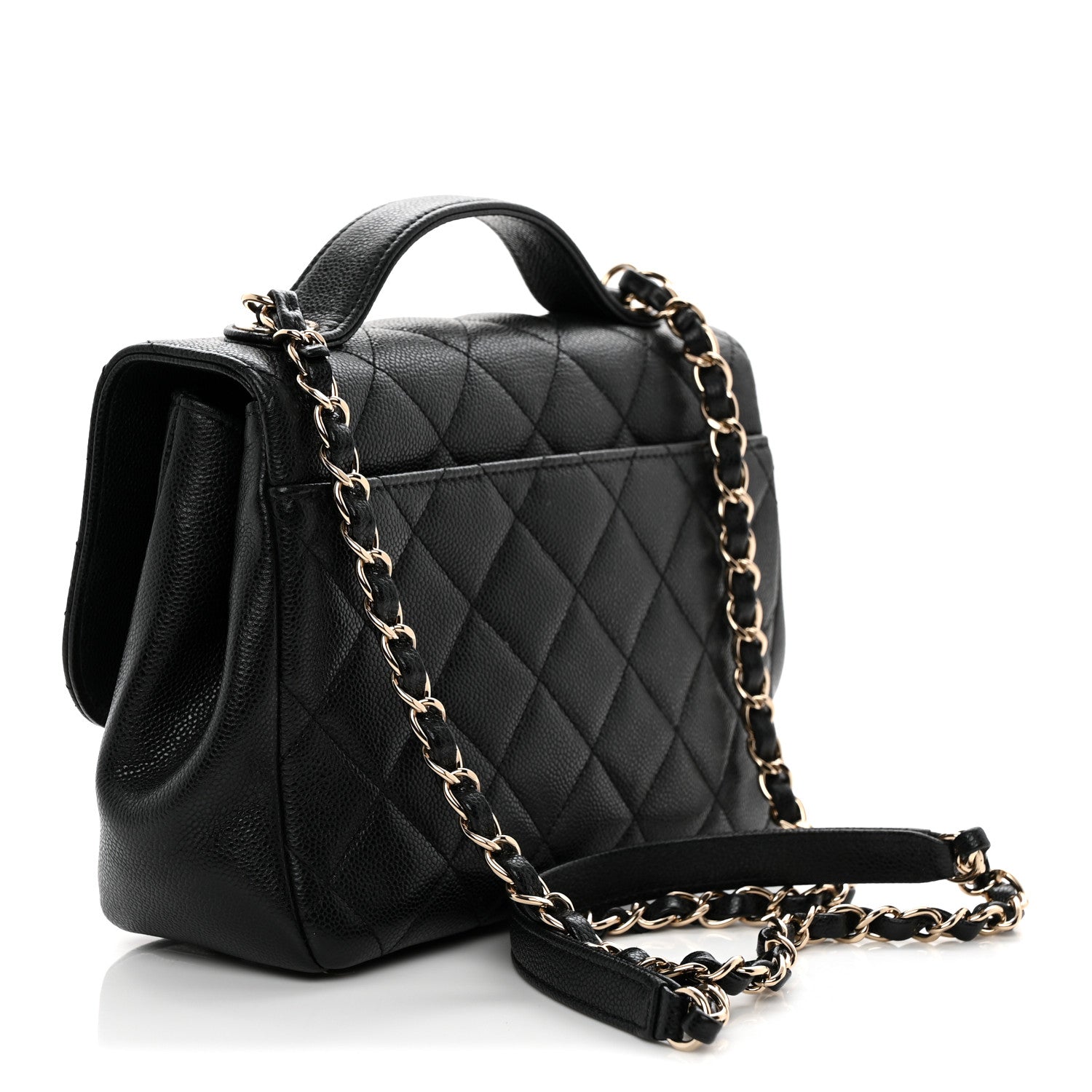 Chanel Caviar Quilted Medium Business Affinity Flap Black 3 of 11