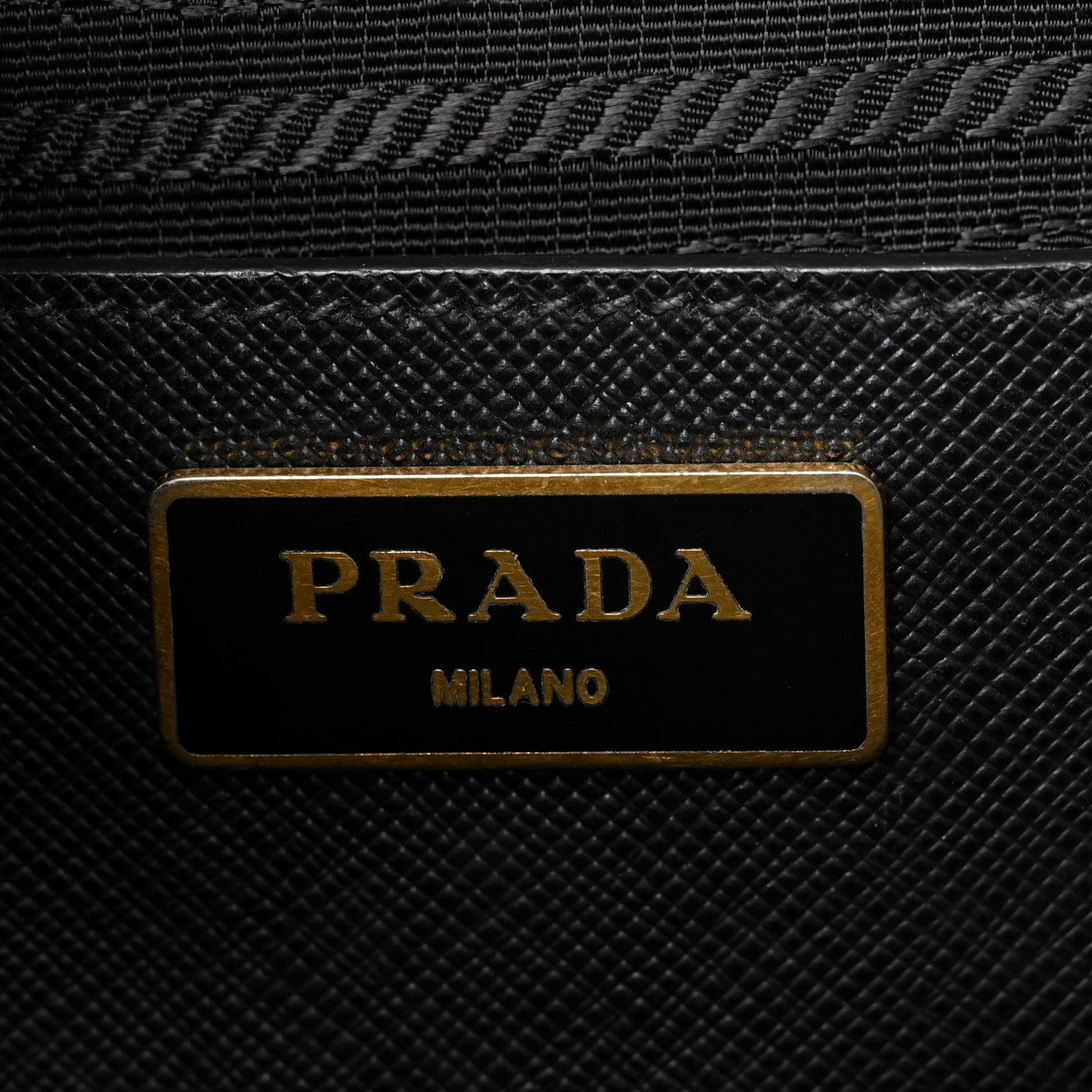 Prada Saffiano Medium Galleria Double Zip Tote Black 6 of 10